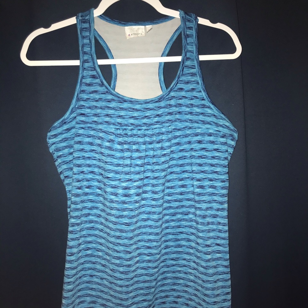Athleta top with built-in, padded, sports bra